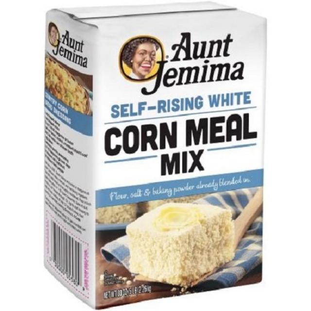 Aunt Jemima Mix Cornmeal White 5 lb 이모 제미 마 믹스 콘밀 화이트 2268g, 1