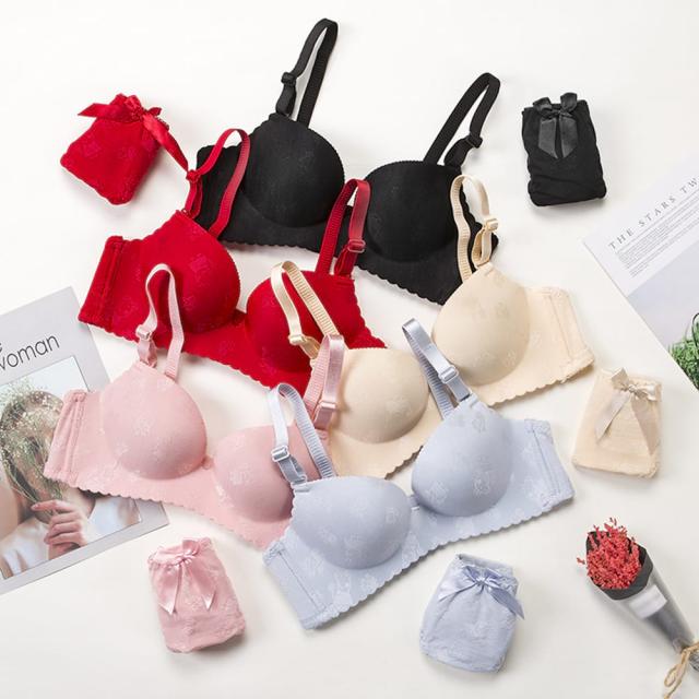 위파인더 새로운 숙녀 섹시한 브래지어 빛과 아름다운 뒤 강철 반지 브래지어 안락하고 이음새가없는 브래지어 고정되는 직매