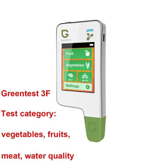 높은 정확도 디지털 식품 질산염 테스터 농도 측정기 과일 야채 고기 분석기 건강 관리 환경 검출기, 01 Greentest 3F