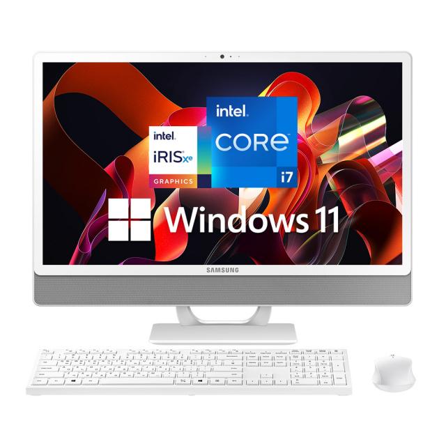 무료퀵 삼성 일체형PC 올인원PC DM530ADA-L78A+8GB+1TB (11세대 인텔 i7-1165G7 60.5cm WIN11 16GB 512GB SSD 1TBHDD), WIN 11, L78A +8GB +HDD 1TB