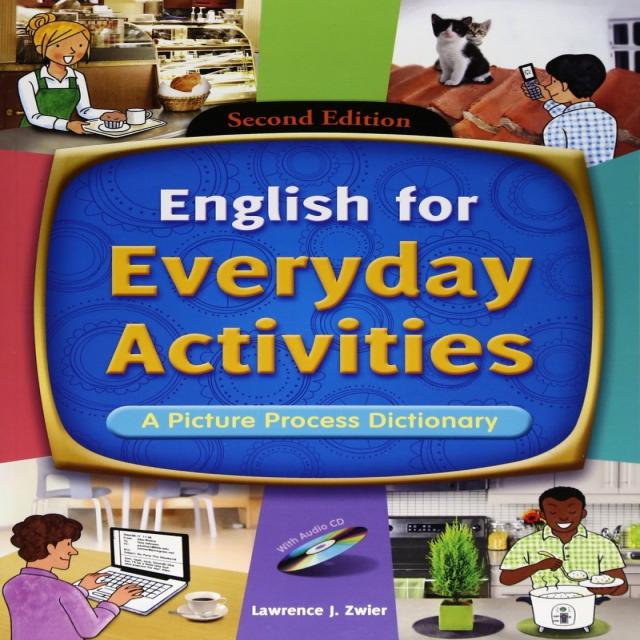 English for Everyday Activities : A Picture Process Dictionary (QR):일상 생활 영어 표현 & 그림 사전, COMPASS PUBLISHING