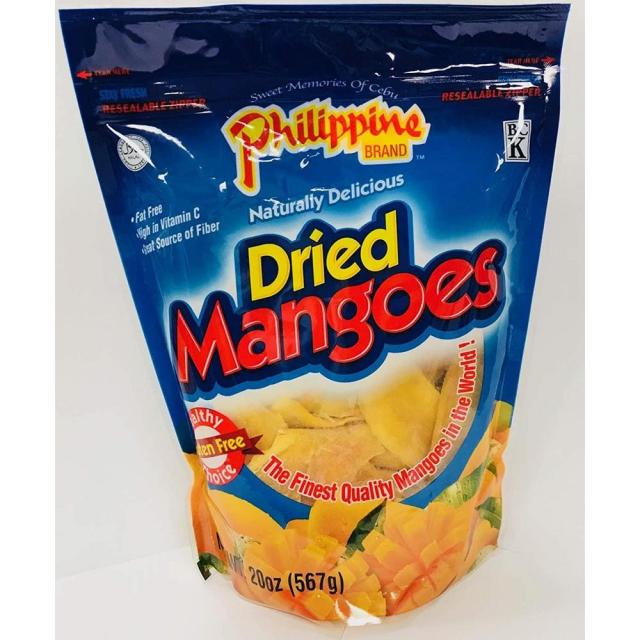 Philippine 필리핀 건조 망조 567g 2팩 - Dried Mango, 1개, 1g