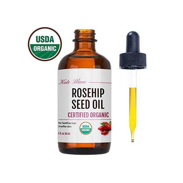 Kate Blanc 로즈힙오일 천연오일 30ml Rosehip Seed Oil by Kate Blanc 1 oz, 단일상품