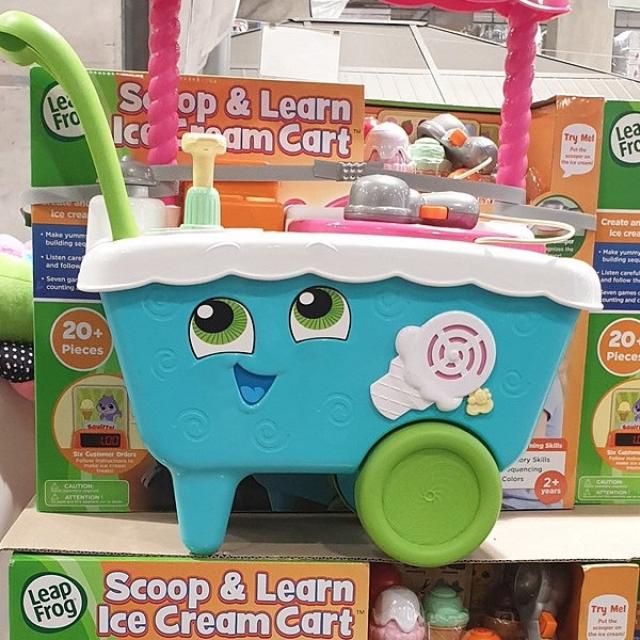 립프로그 영문버전 아이스크림 카트 쇼핑놀이, 혼합 색상