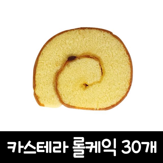 제과점빵(우리) 롤케익 75g, 30개