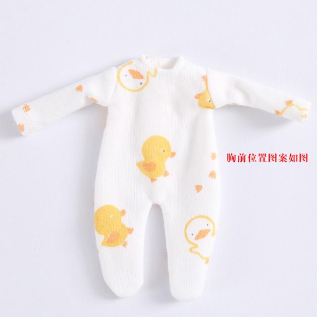 파자마잠옷세트 OB11 기다 카터스 12부 BJD 인형 MOLLY 누이동생 GSC 소체, 어린오리 2 오직 의류 없어 인형 와 기타