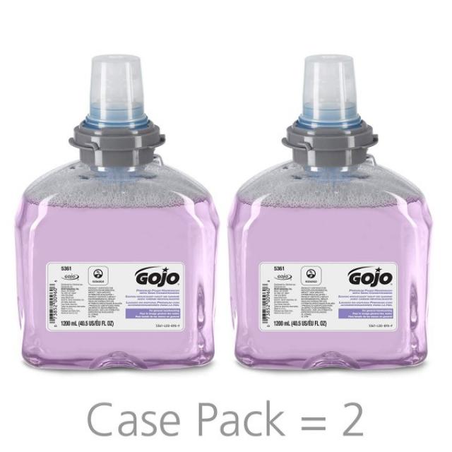 Gojo Premium Foam Handwash with Skin Conditioners Cranberry Scent EcoLogo Cert