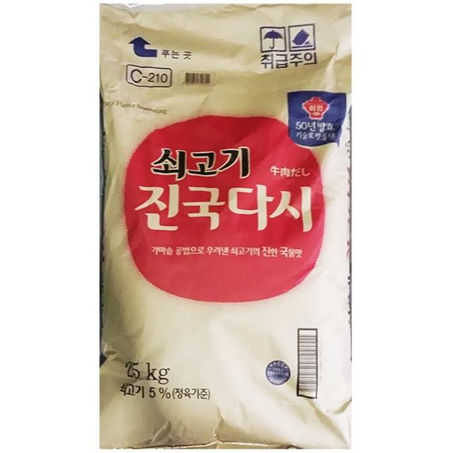 진국다시(대상 25K)/쪽빛누리 /독수리마켓 /덕영 /전, 25kg, 1개