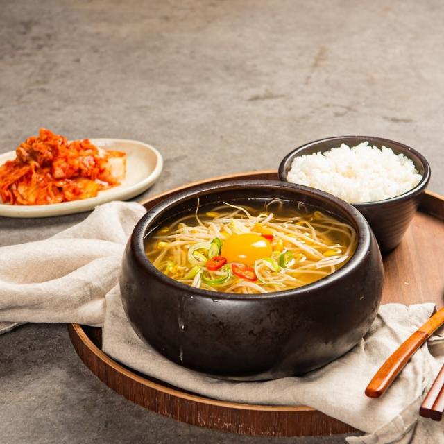 콩나물국 맛있는 콩나물해장국 3인분1.5kg 시원한 맑은 콩나물국밥 밀키트 국물 반조리식품 맛집