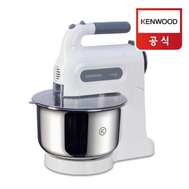 라온하우스 [드롱기켄우드코리아] [KENWOOD] 프리미엄 켄우드 스테인레스 3L 스탠드 핸드믹서기 (거품기/휘핑기/생크림/5단조절/튐방지적용), 549126