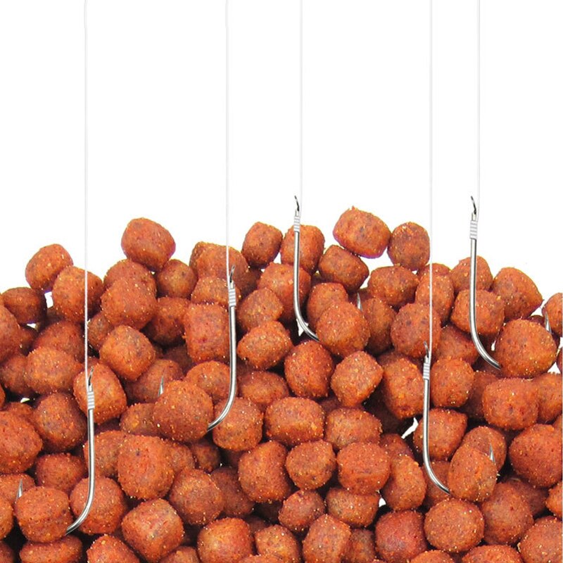 1200/3500pcs 방법 피더 탑 워터 루어 세분화 된 라이브 미끼 crucian 잉어 잔디 낚시는 topwater tilapia baits fish boilie, 3500pcs