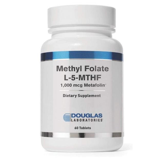 Douglas Laboratories 더글라스랩스 3세대 활성형엽산 B9 1 000mcg 60정(병당 약2개월) 임신준비영양제, 1mg, 1병