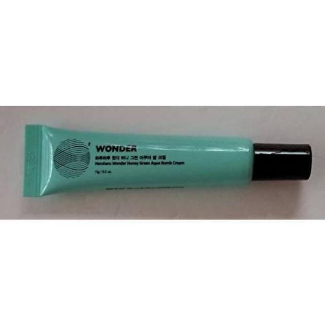 Haruharu Wonder Honey Green Aqua Bomb Cream 0.5 oz Travel Siz/9718715, 상세내용참조