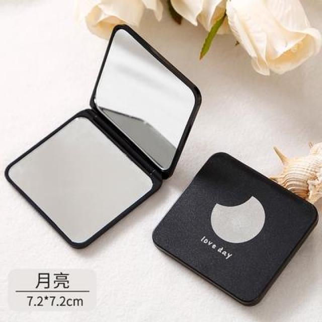 미니 남성 수염을 깎다 사용 비추다 화장거울 접이식 충격흡수 인싸템 MI 냉담 무드 휴대용 3966936846, 문라이트