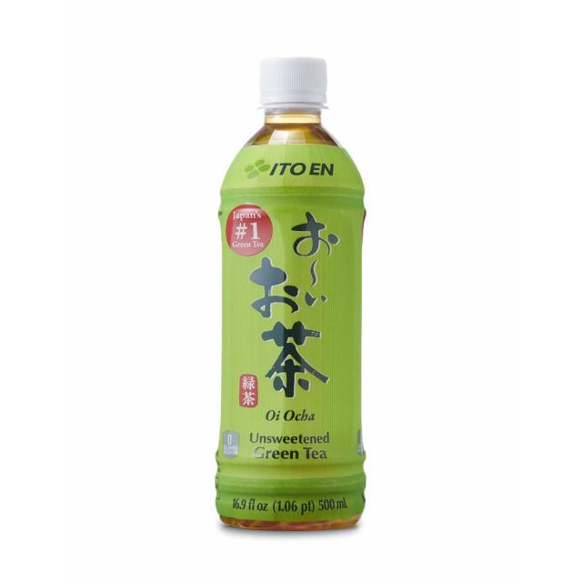 Ito En Oi Ocha Unsweetened Green Tea 이토엔 오이오차 언스위트 그린티 16.9oz(500ml) 12팩, 개