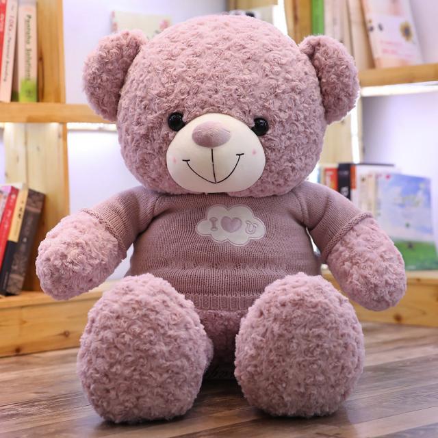 거대 왕곰 뽀글이 특대형 곰돌이 테디 인형 안고자는 윌슨 바디필로우 다리베개 쿠션, 100cm, A.핑크cm