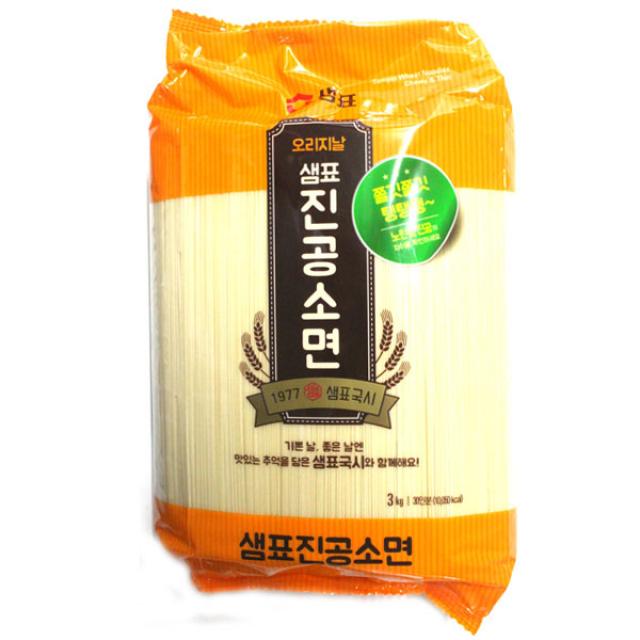 샘표 진공소면 3kg [무료배송], 1개