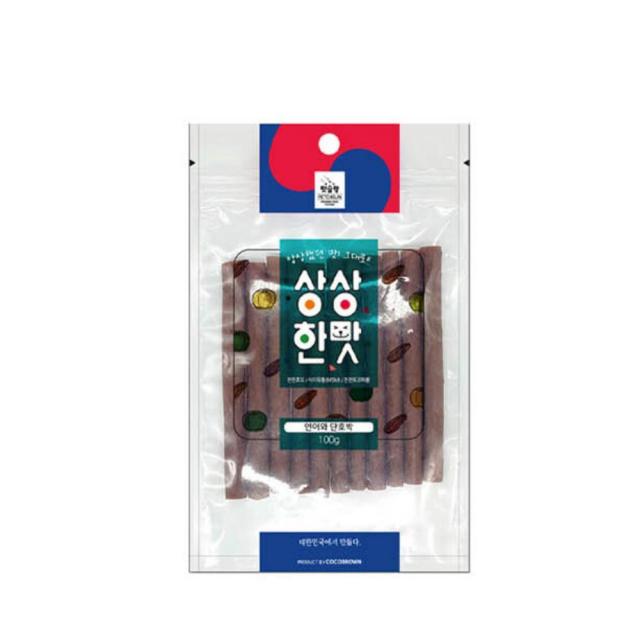 단호박 개전용간식 고급 애견만족 4개 맛좋은 수제 영양간식