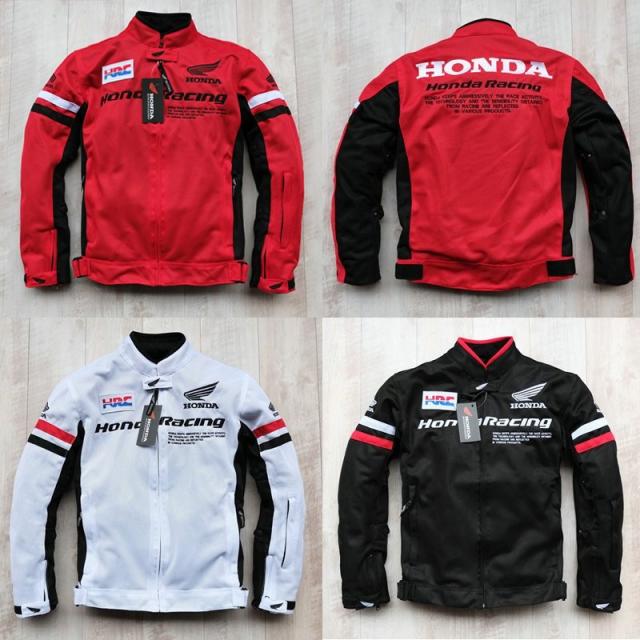 honda혼다 레이싱 바이크 자켓 오토바이 봄,여름,가을, 화이트