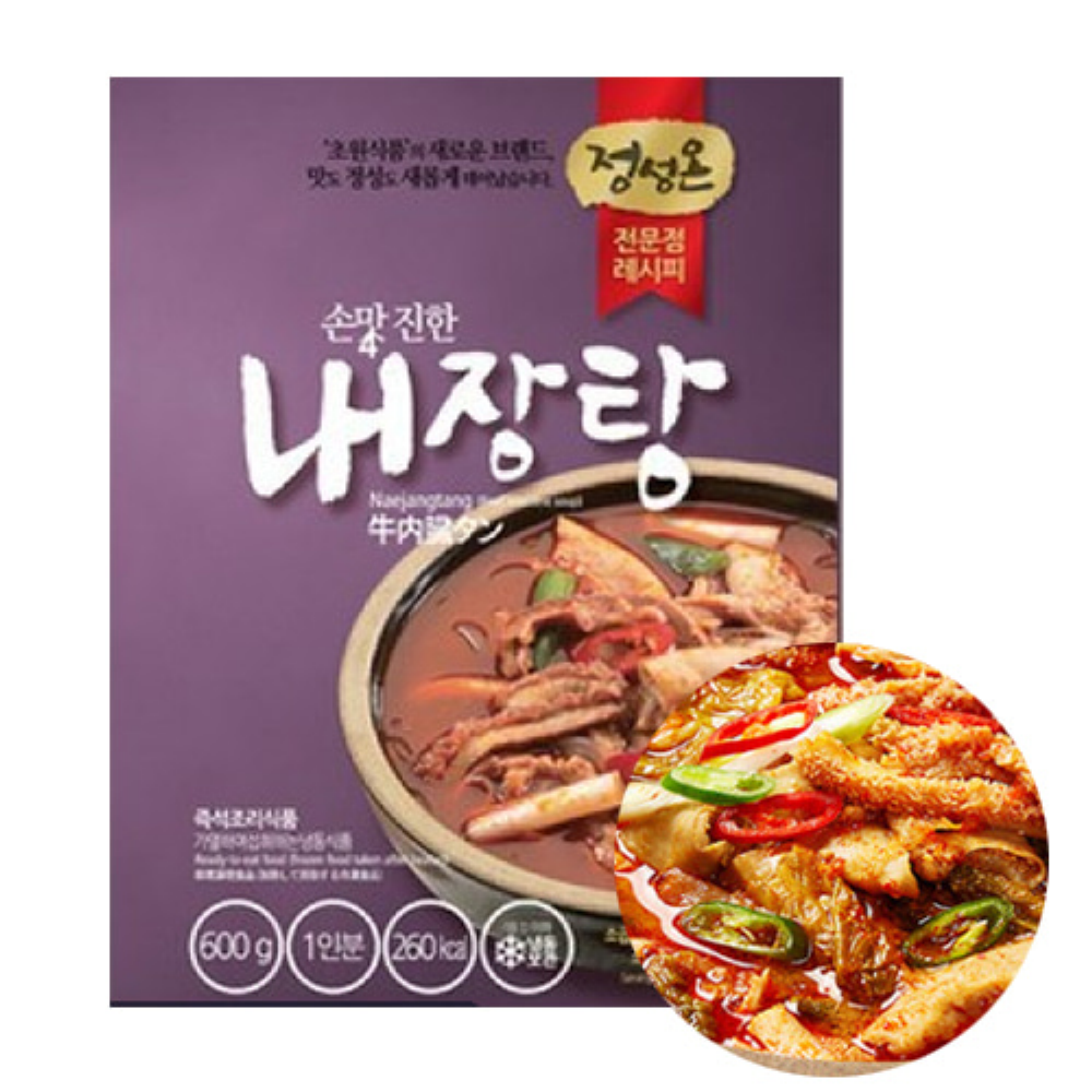 초원식품 정성온 손맛진한 내장탕 600g, 단일상품