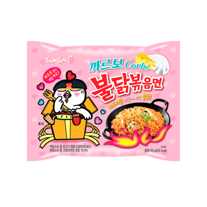 삼양 까르보불닭볶음면 130g, 28개