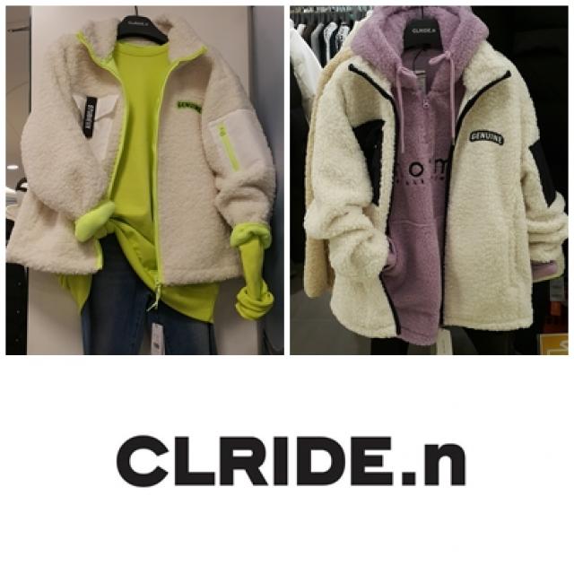 CLRIDE.N [ 클라이드 앤 ] 뉴코아괴정점 2020 봄신상이 벌써?? 누구보다 먼저 신상을 똭~ 인싸되는 방법 어렵지 않아요 ~~ 예쁘게 가볍게 따듯하게 뽀송 FLEECE 양털 후리스 뽀글이 하이넥 집업 CKAJP133U