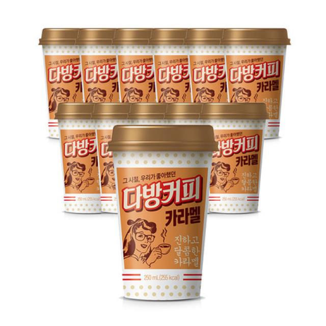 동원 소와나무 다방커피 카라멜250ml x 12컵