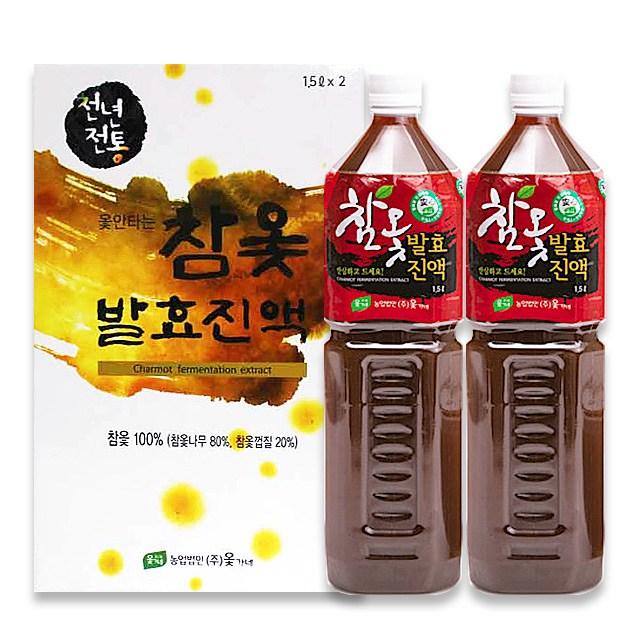 옻가네 옻안타는 참옻진액 1.5L x 2병 국내산 토종 참옻 참옻순 옻나무 진액 참옻발효진액 옻닭 옻삼계탕 옻백숙 보양식, 1개