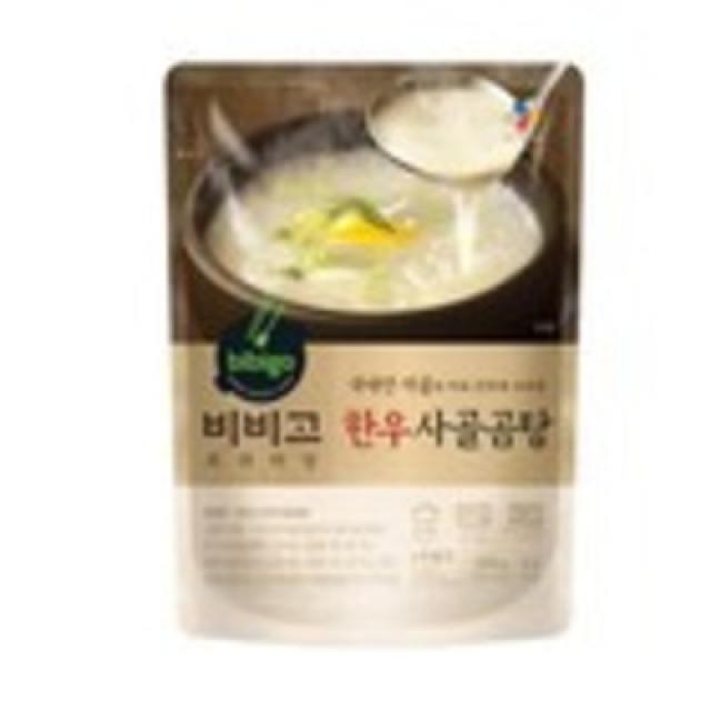 비비고 한우사골곰탕, 500g, 34개