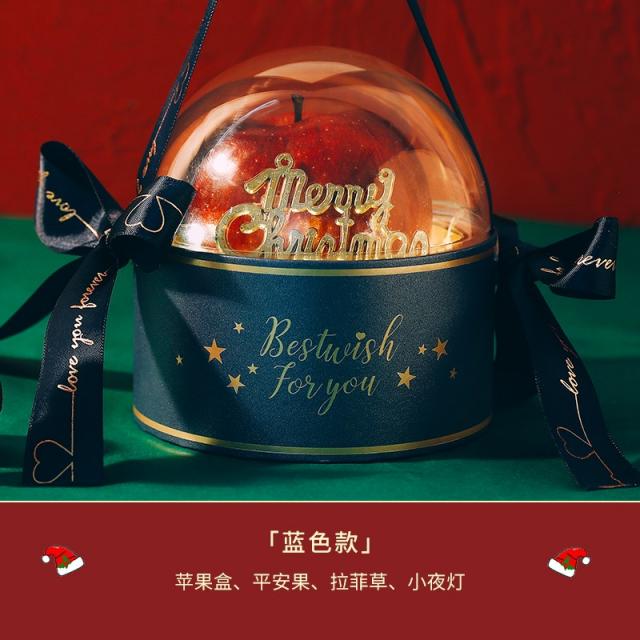 주은희 크리스마스선물 이브 사과폰 능구렁이 남성 여성 친구 선생님 로맨스 독창적 명절 기프트, 블루 타입