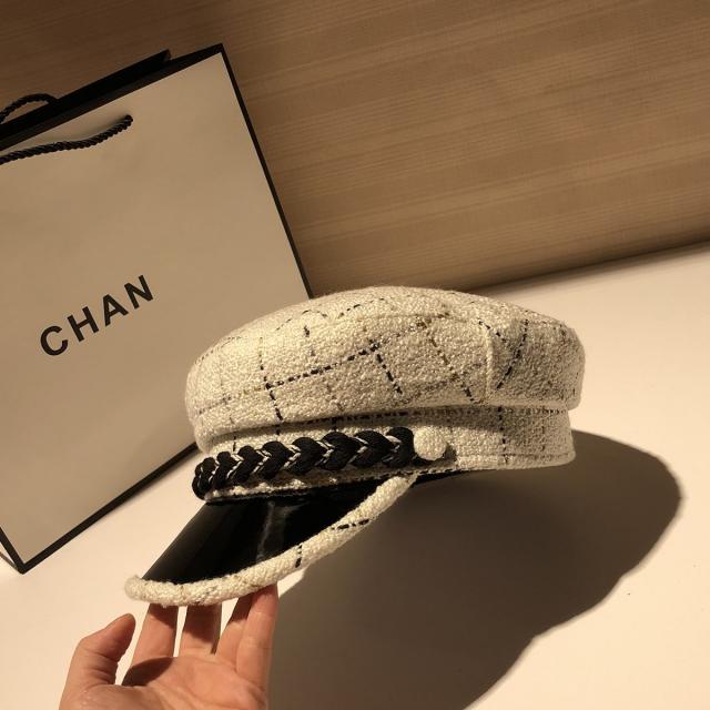 19 년 봄가을 모직 팔각모 샤오샹 어텀 무드 우아한 인싸템 베레 묵념 벙거지 여성 모자