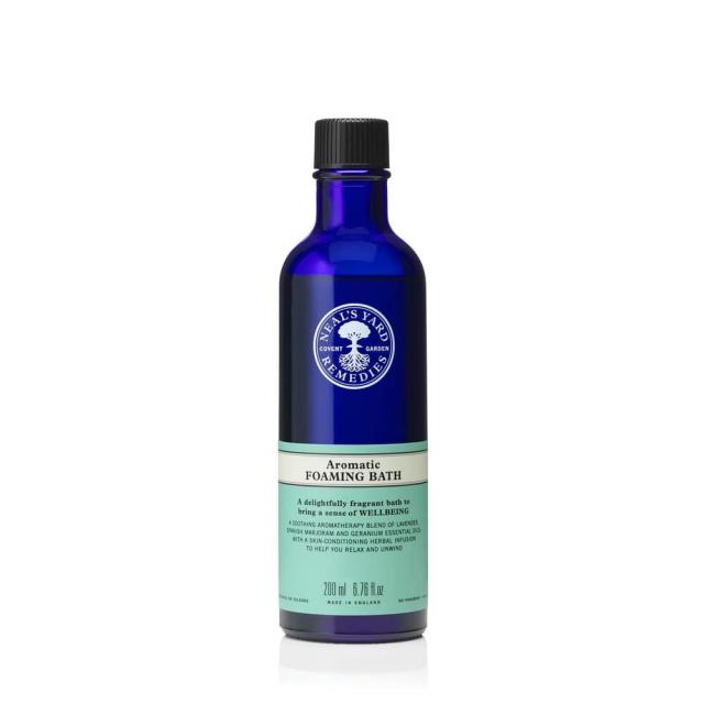 (영국직배) Neals Yard 닐스야드 아로마 거품목욕제 200ml Remedies Organic Aromatic Foaming Bath 200ml