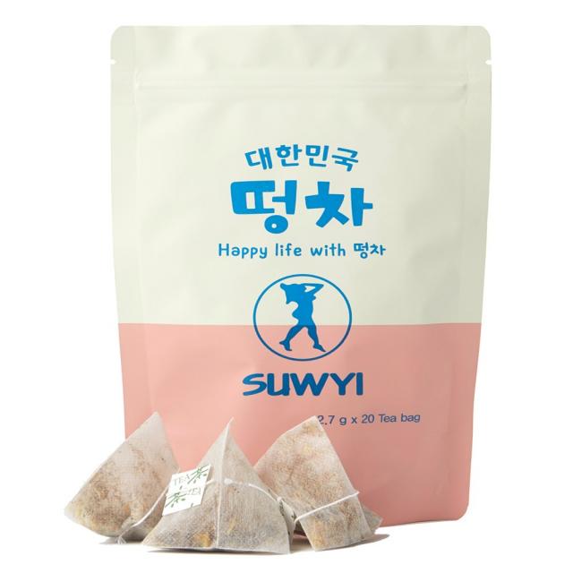 떵차 변비차 20티백 변비에좋은차 차전자피 모링가 푸룬 작두콩 레몬밤, 1박스