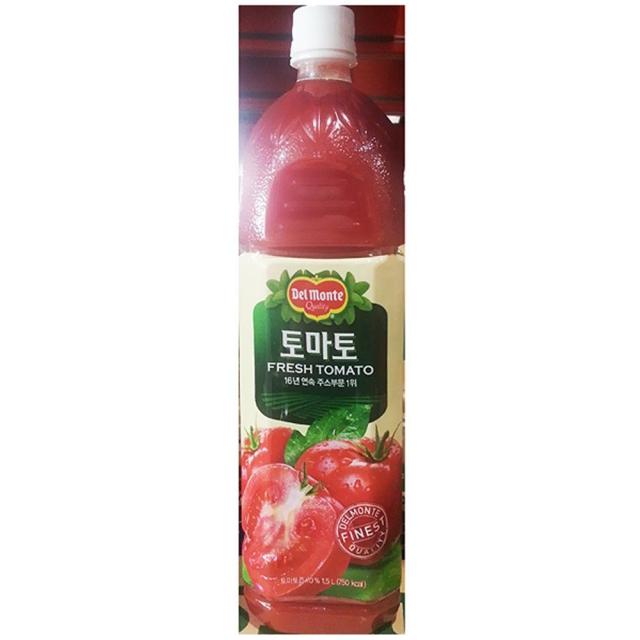 FOOD토마토 주스 롯데 1.5L X6개 음료 음료수 업소 식당용 토마토주스 토마토음료 식자재 식자제FW42343E, 1