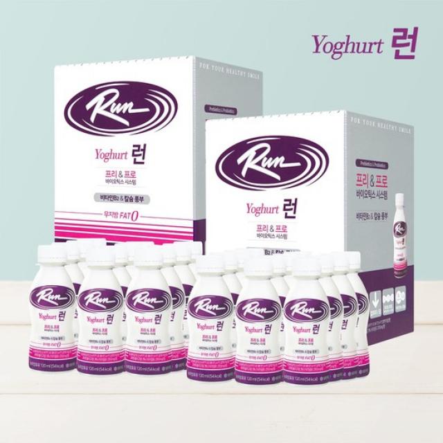 신앙촌 프로바이오틱스 런 요구르트 24P / 본사직영 당일생산, 120ml, 24개