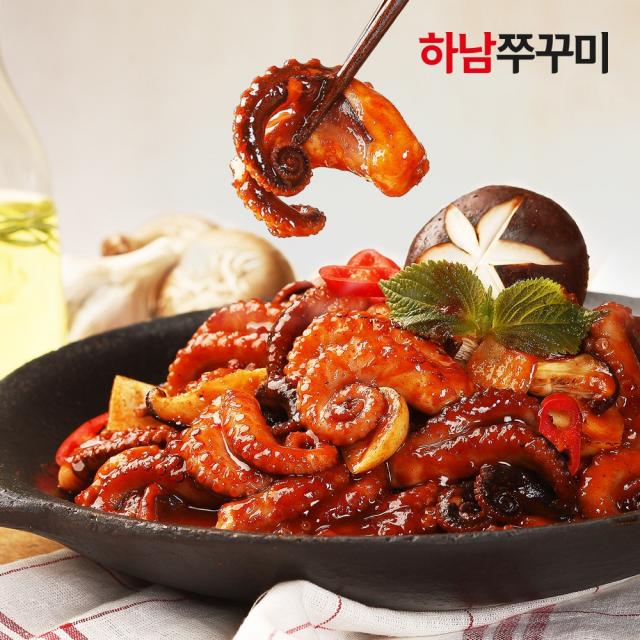  하남쭈꾸미 쭈꾸미볶음 3팩 5.하남쭈꾸미500g 보통매운맛 3팩