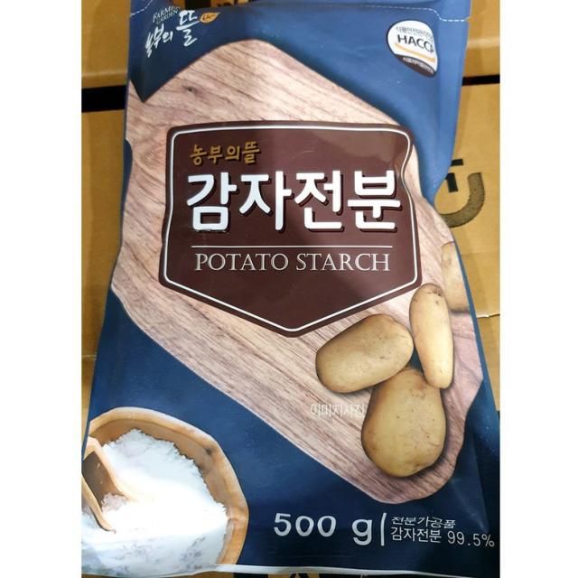 무료 감자전분(제이 500g)X6 | 감쟈가루 파우다가루 vkdnek, 1