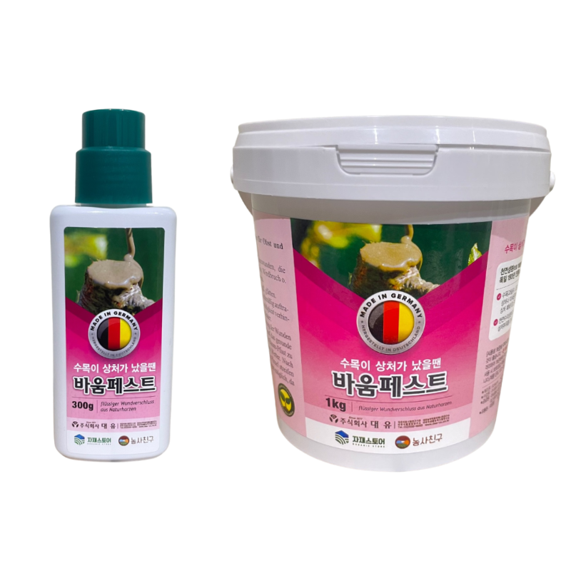 바움 페스트 나무상처 치료제 수목 연고 보호제 소나무 도포제 분재 대유 톱신 플라스터, 300g