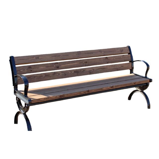 착한테이블 대량납품전문 전문목수운영하는 야외가구공장 야외벤치 원목 벤치 힐링 등받이벤치 도토리색