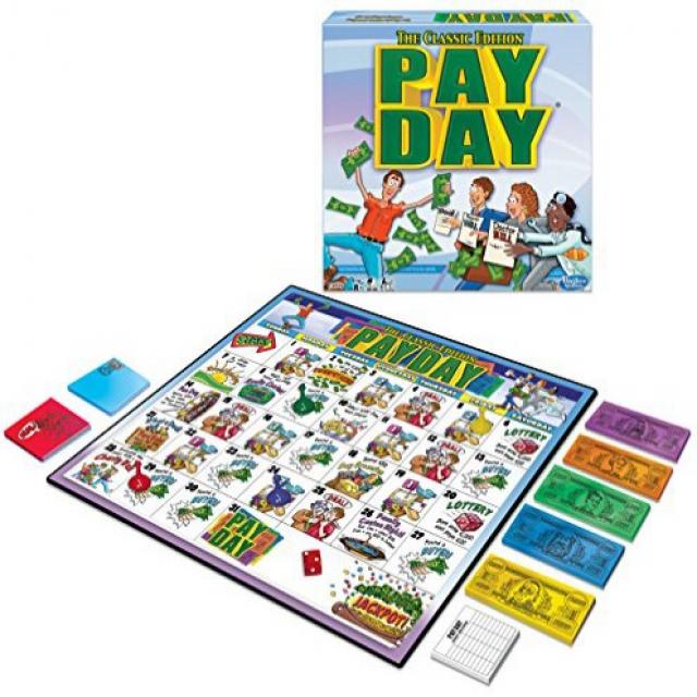 Winning Moves Games Pay Day The Classic Edition 이기는 것은 게임 봉급 날을 이동합니다, 1