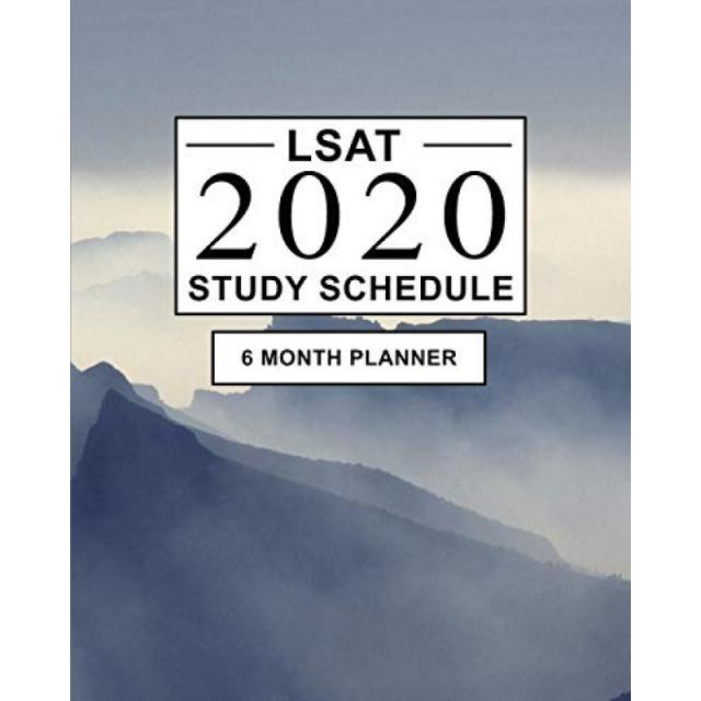 LSAT 학습 일정 : 로스쿨 입학 시험 (LSAT)을위한 6 개월 계획자. LSAT 준비 및 조직 LSAT 연습에 이상적, 단일옵션