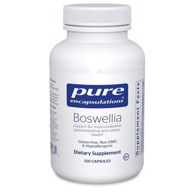 퓨어 인캡슐레이션 Pure Encapsulations Boswellia 120정 보스웰리 관절 콜론 대장 백혈구 효소, 1개