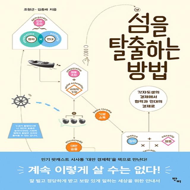 섬을 탈출하는 방법:각자도생의 경제에서 협력과 연대의 경제로, 반비