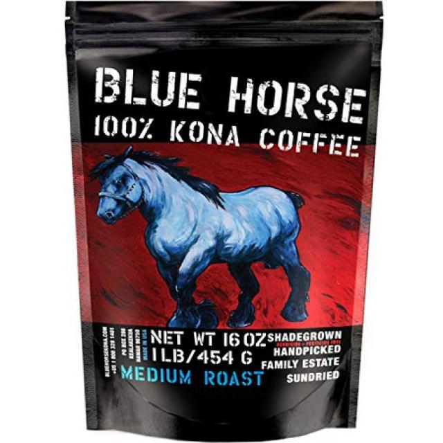 Blue Horse Kona Coffee 농장주: 100% 코나 커피 미디엄 로스트 통콩 1파운드 Prod930003477 상세 설명 참조0 상세 설명 참조0