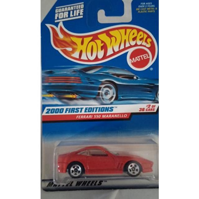Hot Wheels 2000-062 First Editions RED Ferrari 550 Maranello 1:64 Scale, 본문참고