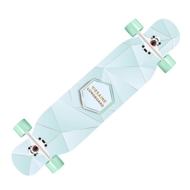 해외구매대행 샤오바롱 롱보드 댄싱용 42인치 입문용 초보자 Longboard 스트리트 댄스 보드 40가지 색상 가능, 썰렁하다