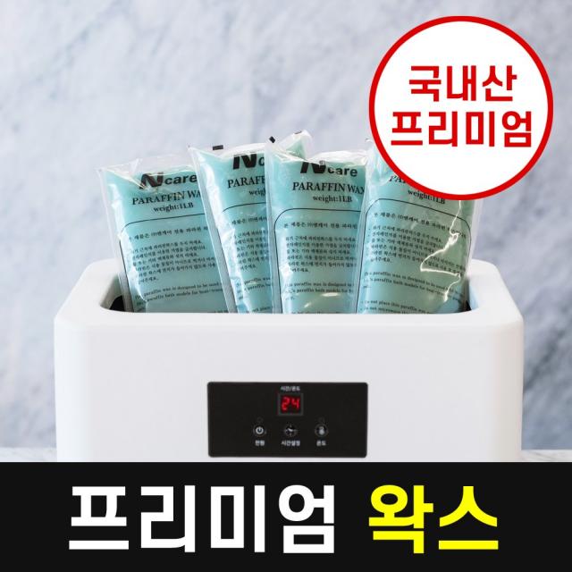 에코따숨 프리미엄 파라핀 왁스 6개입 파라핀치료기 아님, 1box