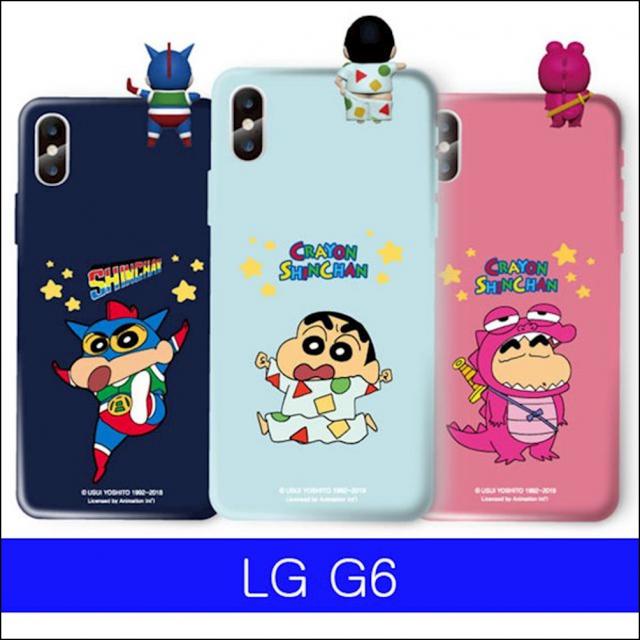 LG G6 하이 짱구4 컬러젤 G600 케이스 LGG600케이스 G6케이스 lthf, 상세페이지참조(흰둥이어부바짱구)