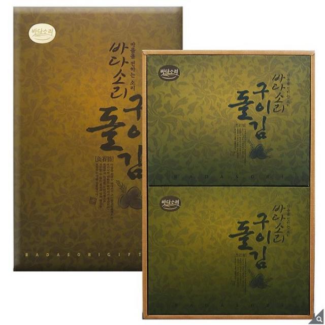 코스트코 바다소리 구이돌김 선물세트 3호 Badasori Laver Gift Set #3 구매대행, 1개