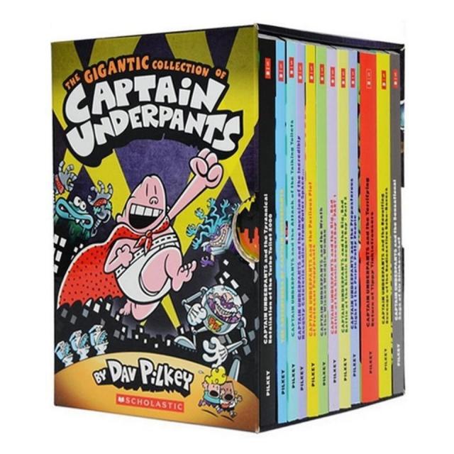 영어원서 Captain Underpants 캡틴 언더팬츠 음원포함 12권 풀세트